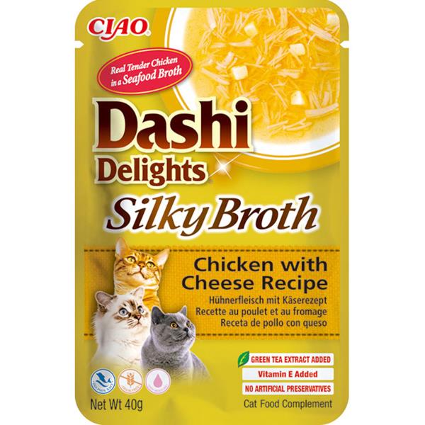 Churu Dashi Delights Silky kaps. kuře a sýr 40 g