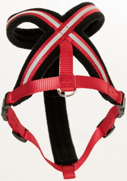 The Company of Animals Postroj nylon Comfy červeno/černý Company of Animals 1 Toy