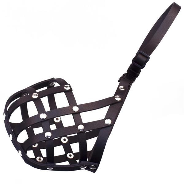 B&F Náhubek kůže černý BAFPET č. 3 Kokršpaněl