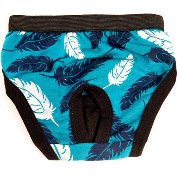 Samohýl Exclusive Hárací kalhotky bavlna Plume modré 28 cm