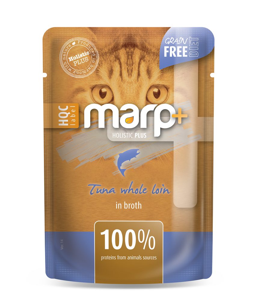 Marp Holistic Plus kapsička pro kočky - Tuňákové filety ve vývaru 55g