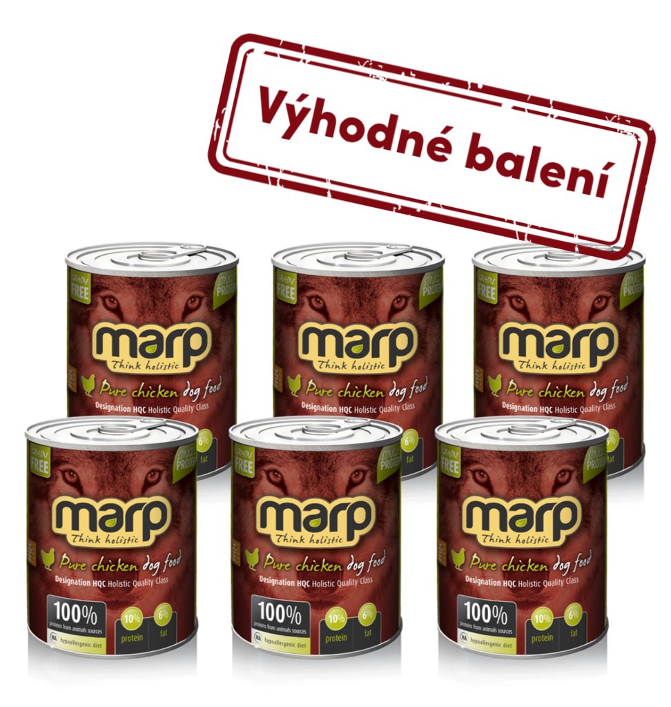 Marp Chicken konzerva pro psy s kuřecím 6x800g