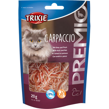 TRIXIE Premio CARPACCIO s kachnou a rybou 20 g