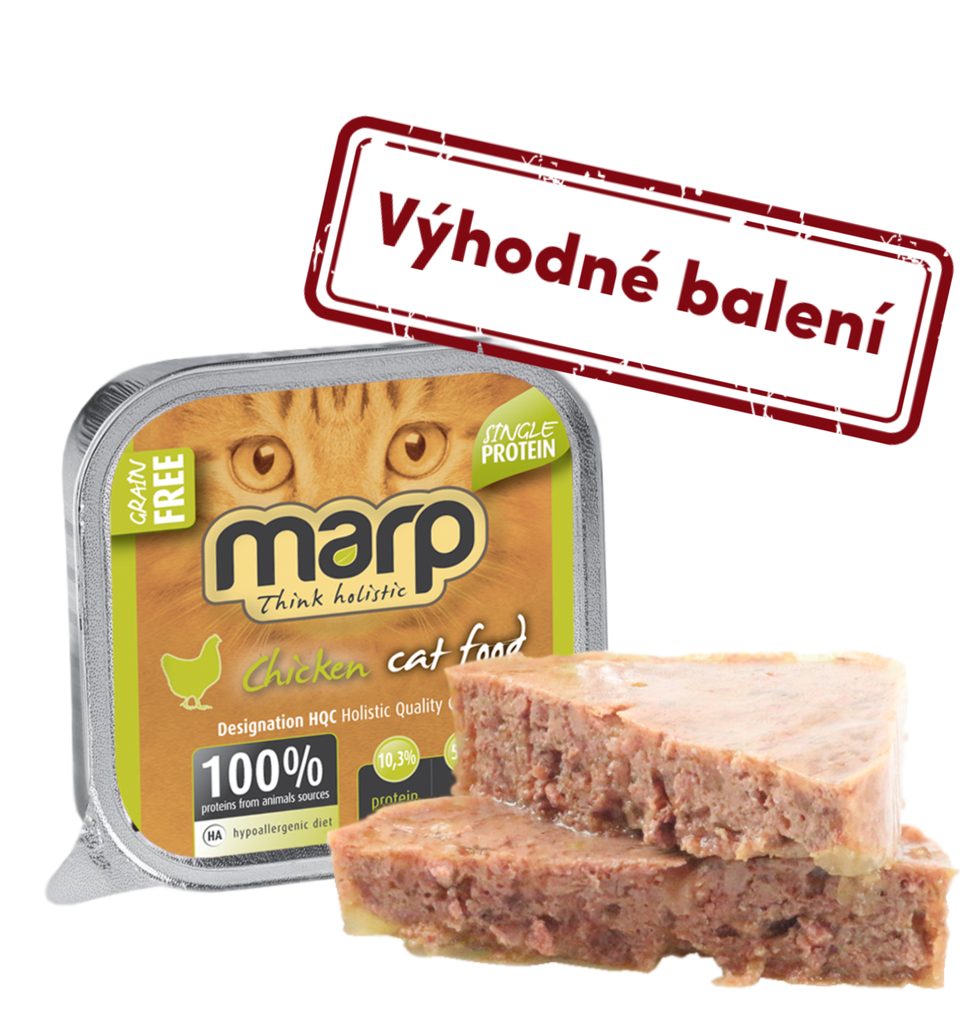 Marp Chicken vanička pro kočky s kuřecím 16x100g