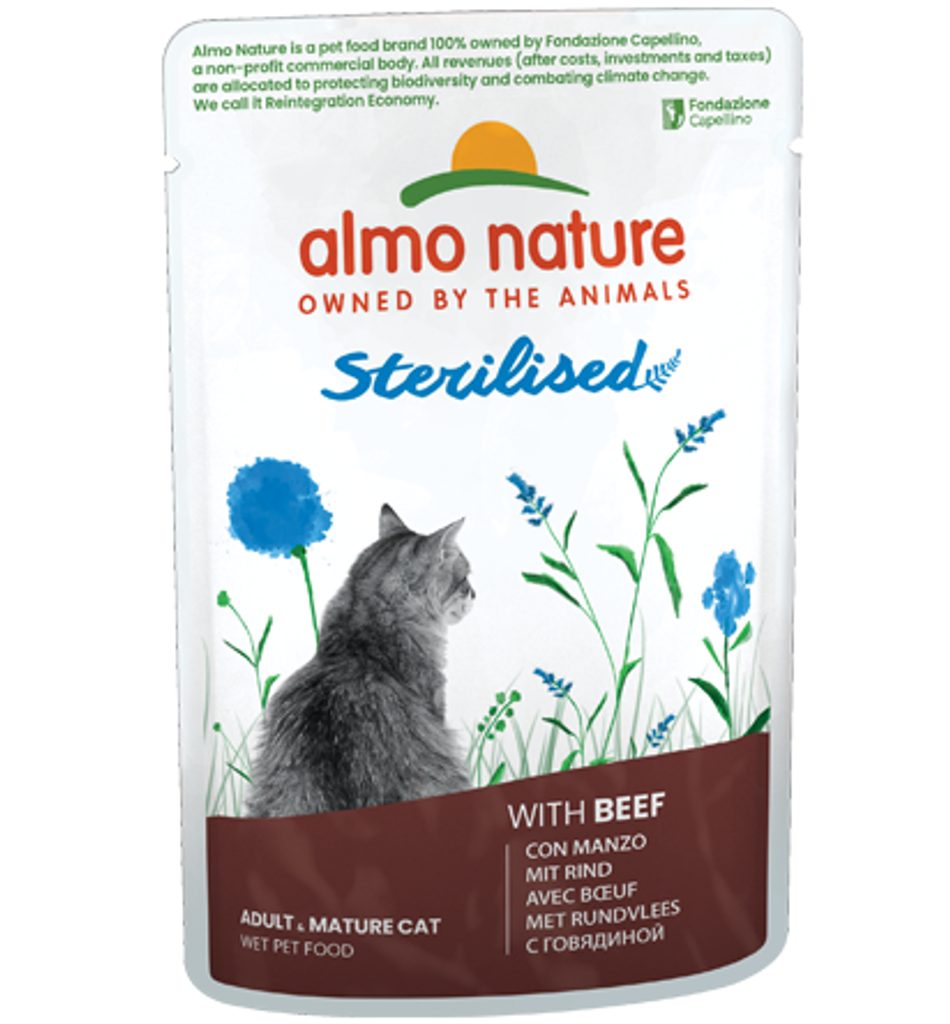Almo Nature Holistic Sterilised - Hovězí 70 g