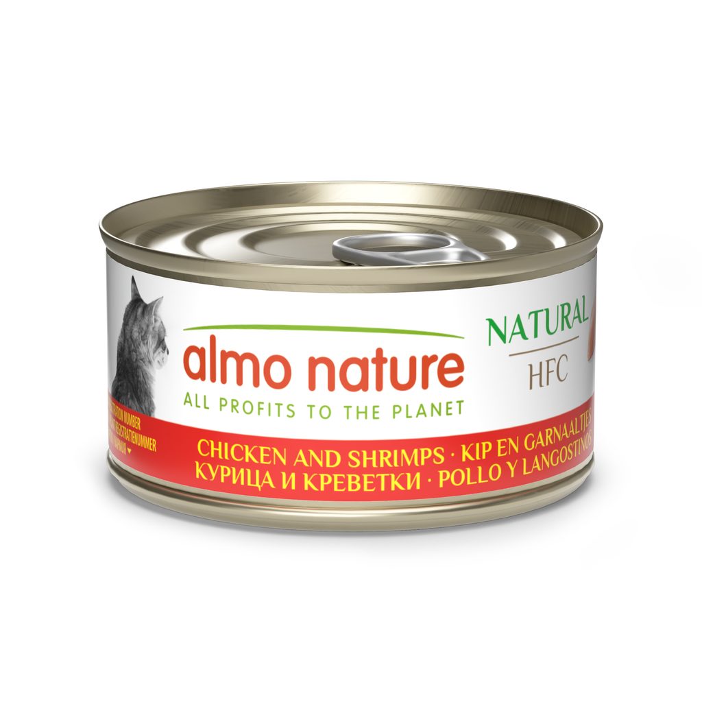 Almo Nature HFC Natural - Kuře a krevety 70 g