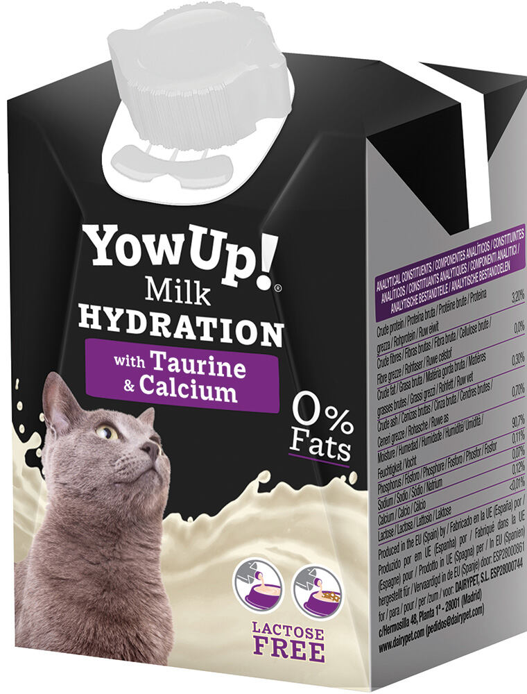 Dairy pet Yow Up! YOWUP Milk Hydratation Cats - mléko pro kočky 200 ml