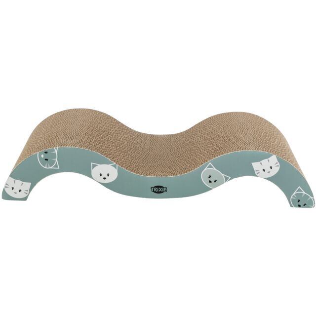 TRIXIE MIMI škrábací karton vlna 50 x 9 x 23 cm, šalvějová