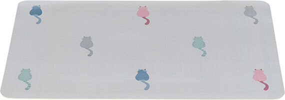TRIXIE Prostírání pod misky Lilly, 44 x 28 cm, šedá