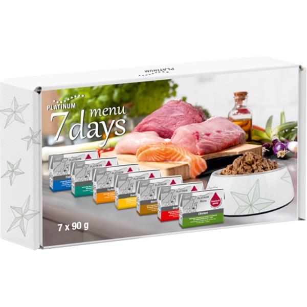 Platinum Dog 7days menu box 7 x 90 g