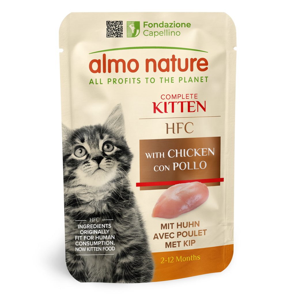 Almo Nature cat kaps. Cuisine-kotě 55g