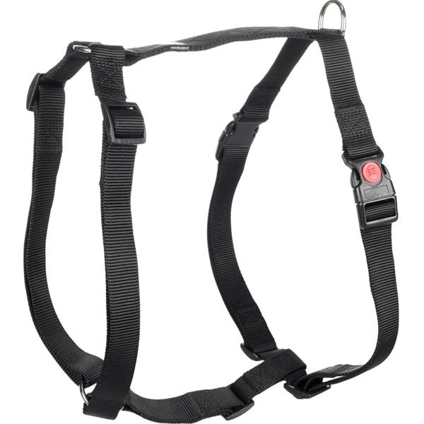 Postroj nylon Ziggi černý XL 2,5x70-110 cm Flamingo