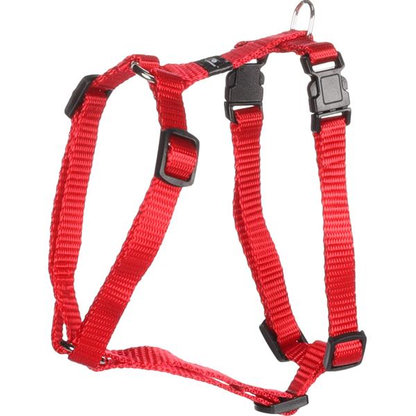 Postroj nylon Ziggi červený XS 1x25-40 cm Flamingo