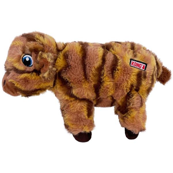 Hračka plyš KONG Low Stuff Stripes Cow M