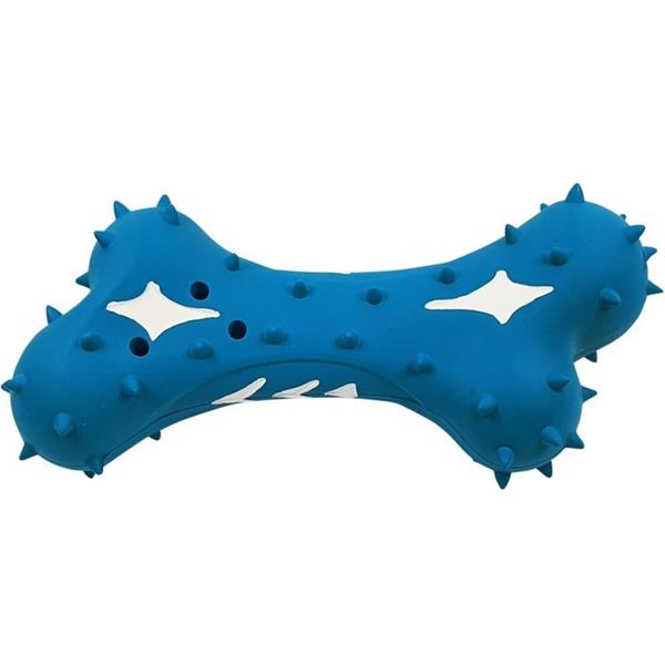 Chladící hračka kost 16 cm modrá Nobby