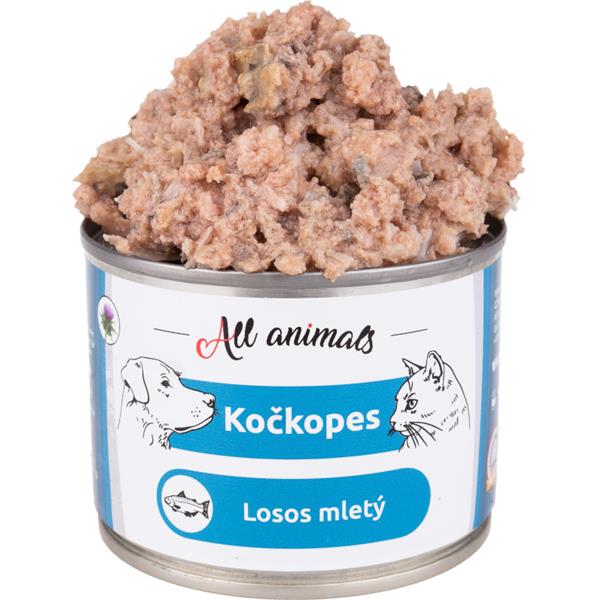 All Animals kočkopes Losos mletý  200g