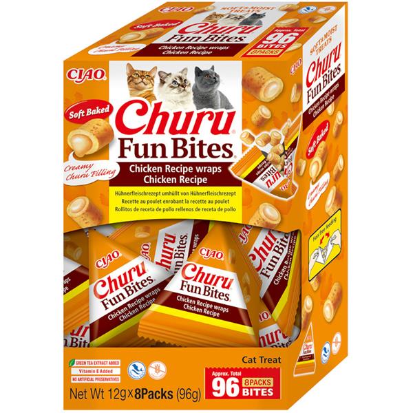 Inaba Churu Fun Bites cat snack kuře 96 g