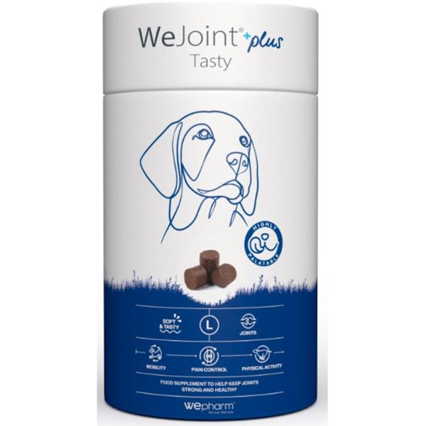 WePharm WeJoint Plus Tasty - pes velké plemeno 30 ks