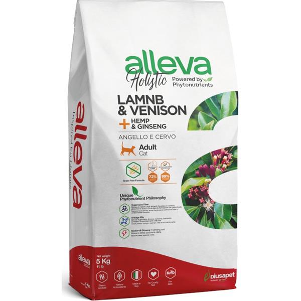 ALLEVA HOLISTIC Cat Dry Adult Lamb & Venison 5 kg