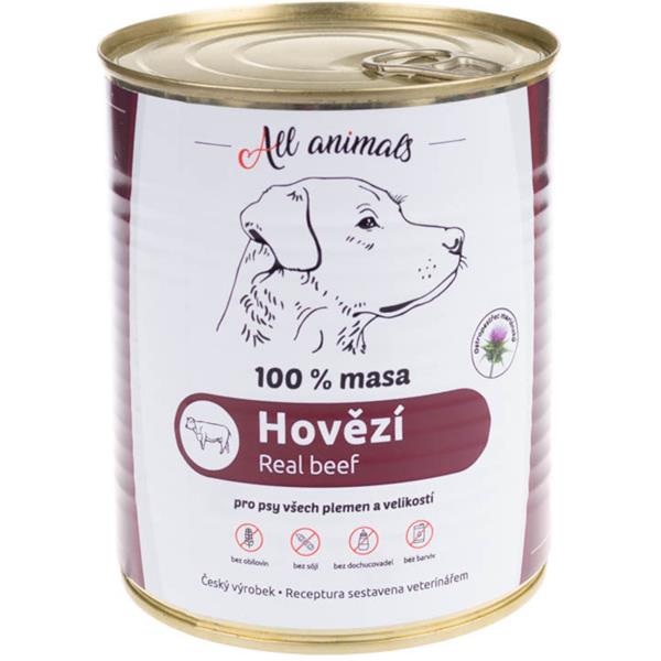 All Animals DOG hovězí mleté 800g