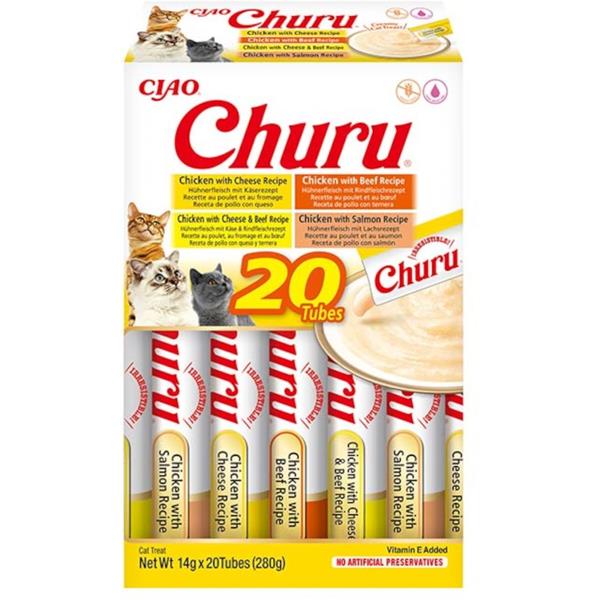 Churu Cat BOX Chicken&Beef Variety  20 x 40g