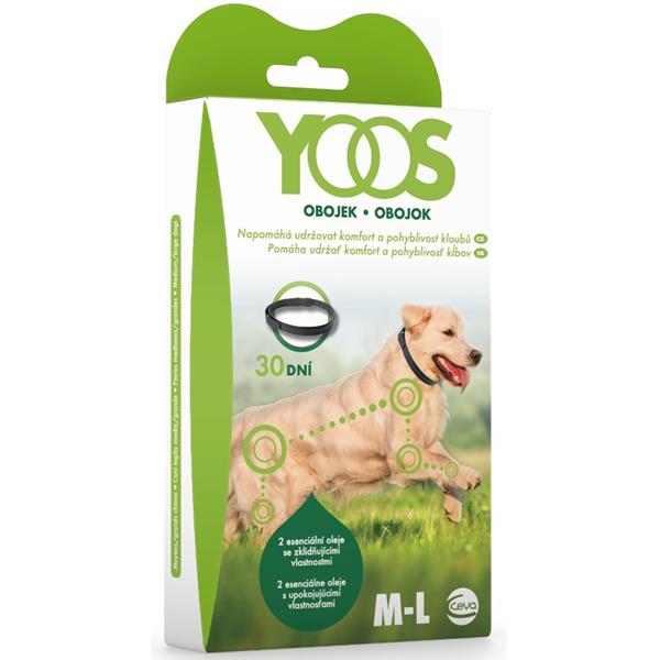 YOOS obojek pro psy vel. M-L vel. M-L/ do 62,5 cm