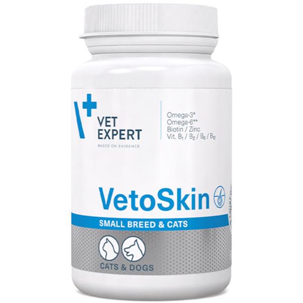 VetExpert Vetoskin Small breed & cats 60 kapslí (Twist off)