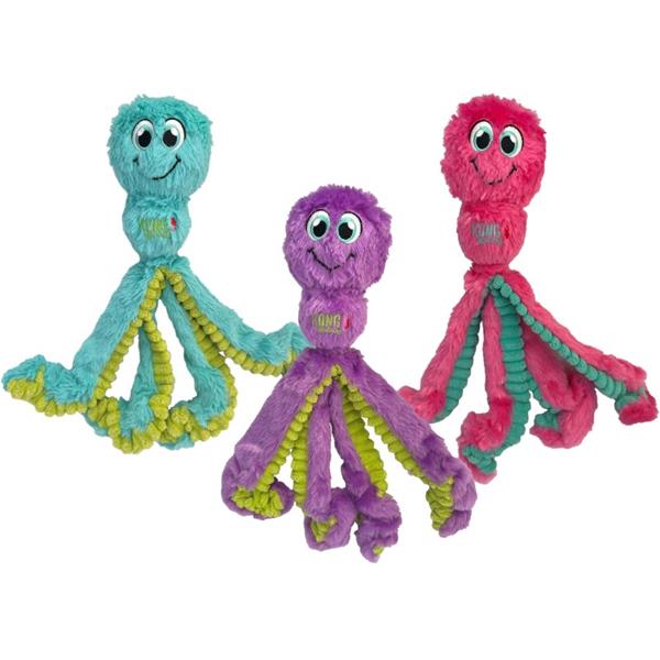 Hračka textil KONG Wubba Octopus mix S