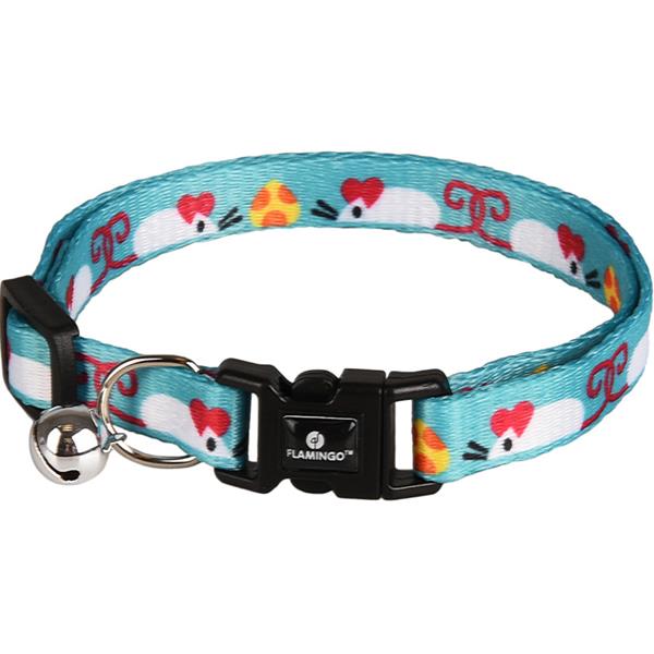 Obojek cat Arwen 20-35 cm modrý Flamingo