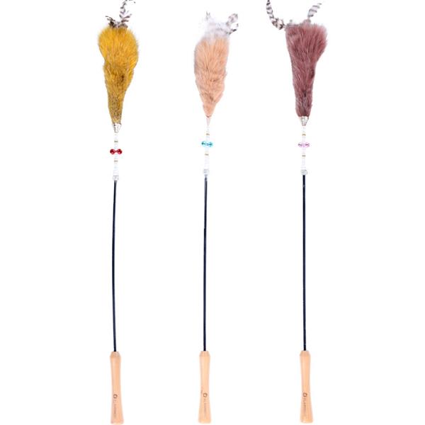 Hračka cat vábnička Keira 75 cm Flamingo (1 ks)