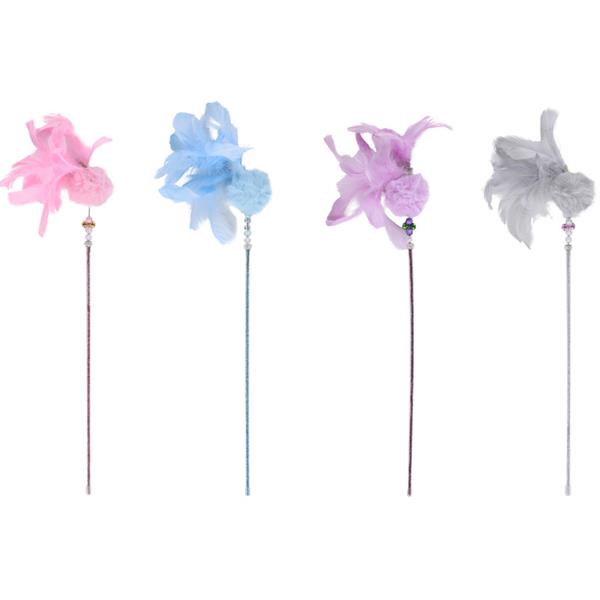 Hračka cat vábnička Boefie 53 cm Flamingo (1 ks)