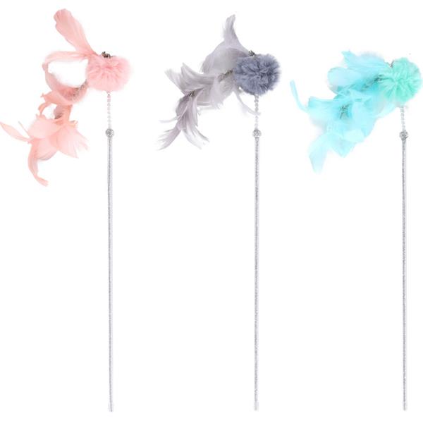 Hračka cat vábnička Bovee 40 cm Flamingo (1 ks)