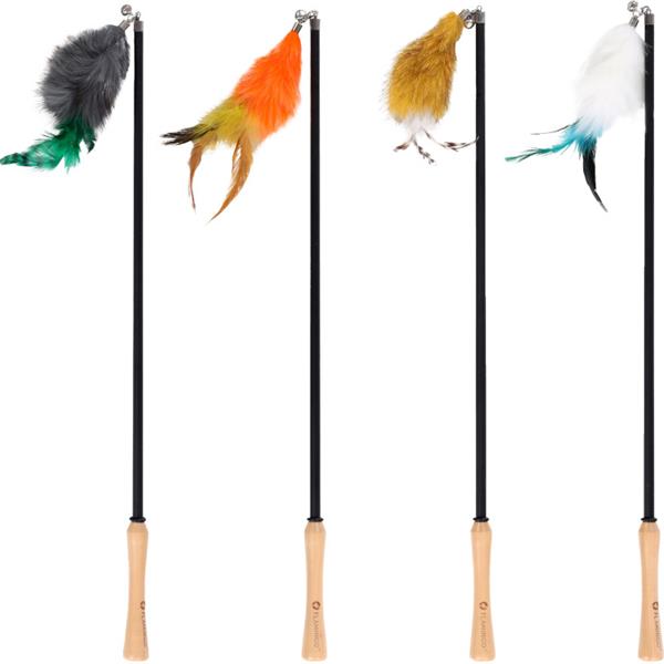 Hračka cat vábnička Nouk Flamingo 1 ks