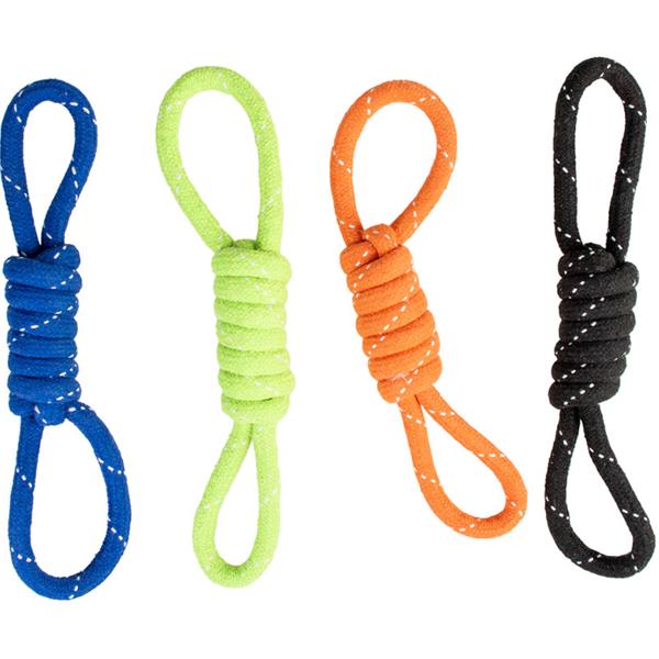 Hračka lano přetahovadlo 30 cm mix barev Duvo+ (1 ks)
