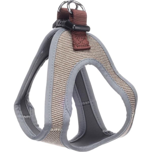 Postroj textil Herbert světle hnědý S Flamingo