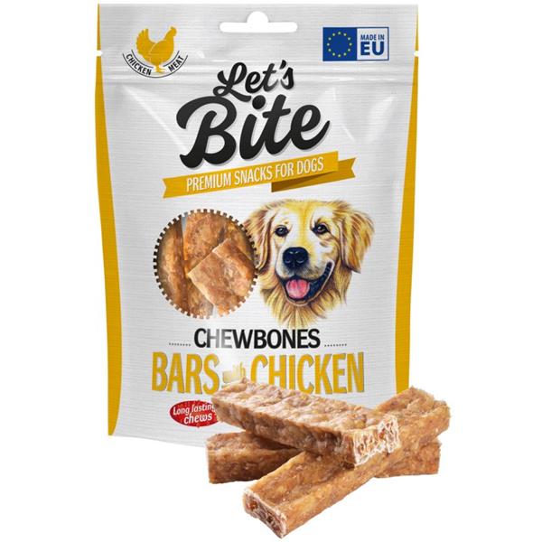 Let’s Bite Chewbones. Bars with Chicken 175g
