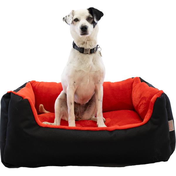 Samohýl Exclusive Pelech obdélník Rina černá/červená 60x40 cm