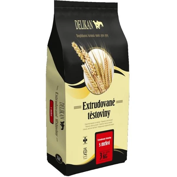 Těstoviny instantní + mrkev pro psy 3 kg