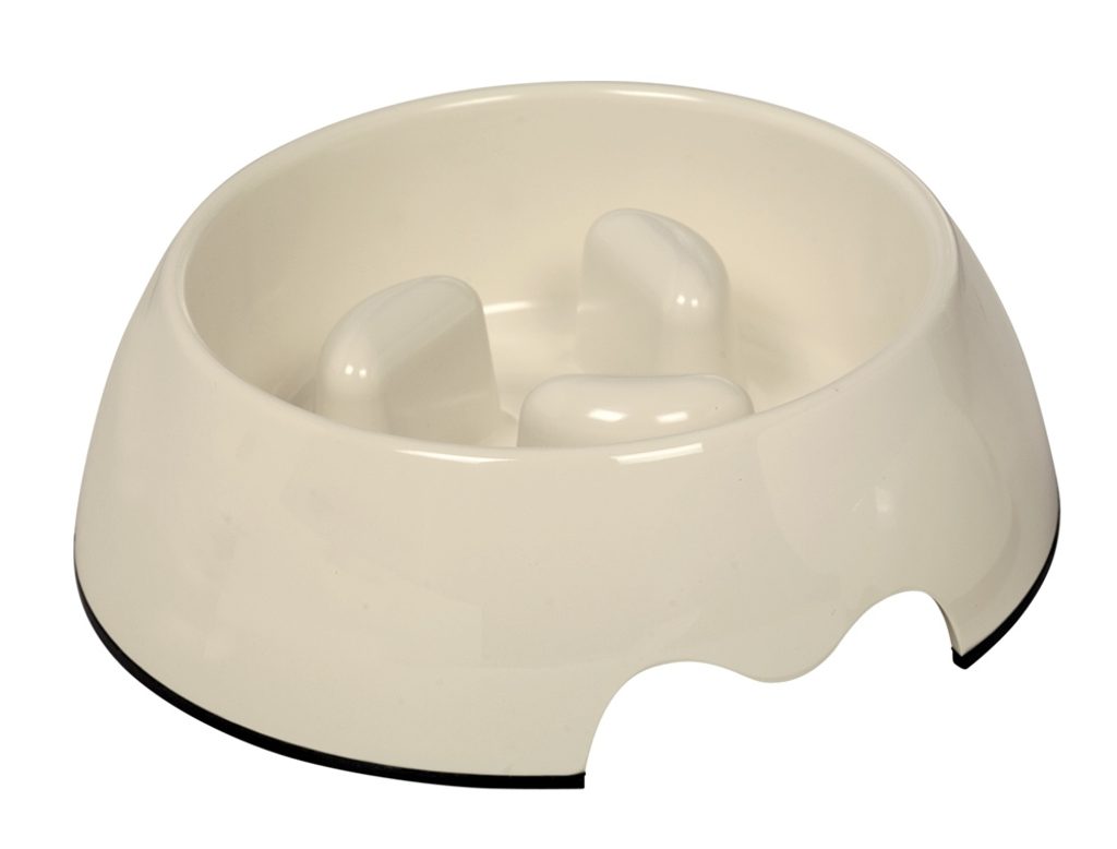 Nobby melaminová protihltací miska krémová 750ml