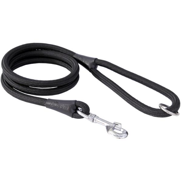 B&F Vodítko textil lano ALPINE černé 1,2x150 cm BAFPET