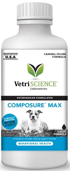 Vetriscience Composure MAX liquid pro psy a kočky 236,6 ml