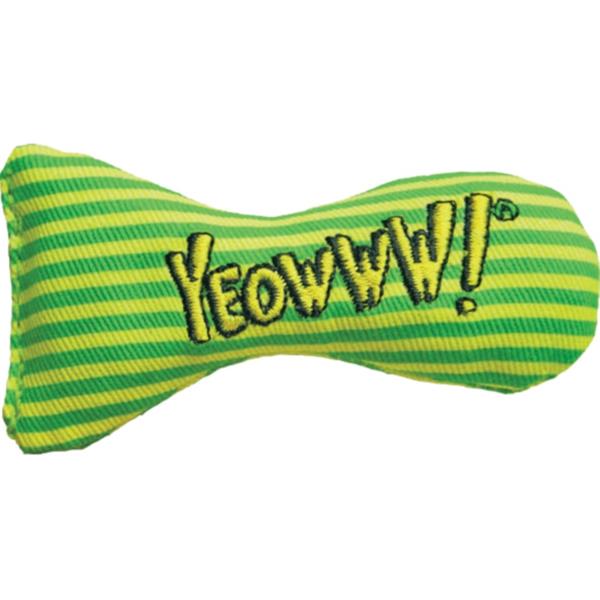 Rosewood Hračka cat Yeowww ryba s catnipem RW pruhy 7,5 cm