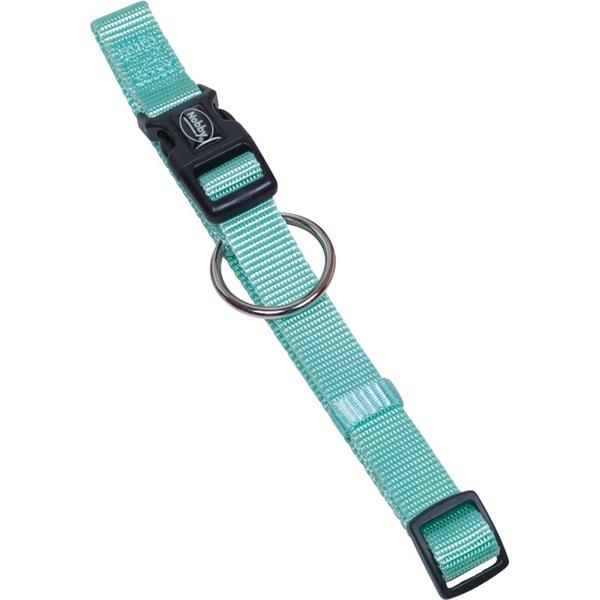 Obojek nylon classic 1x13-20 cm Nobby světle modrý