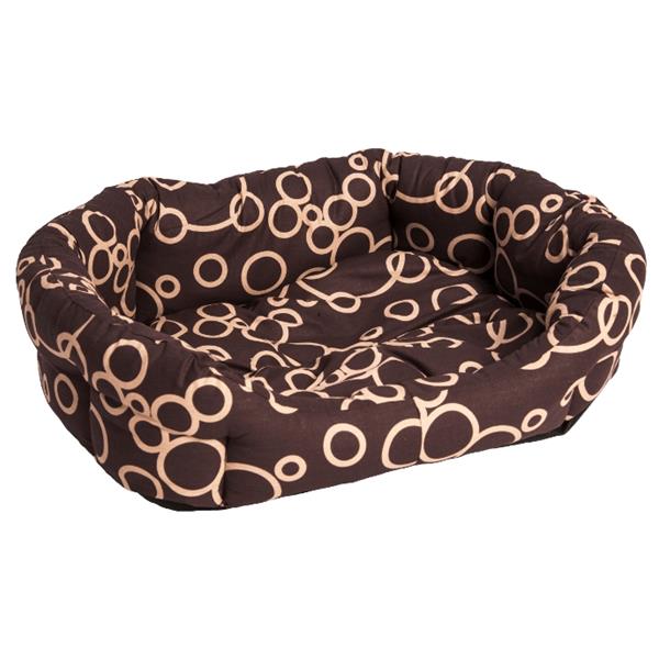 Samohýl Exclusive Pelech 8 hran bavlna Bednář hnědo/béžový 45 cm