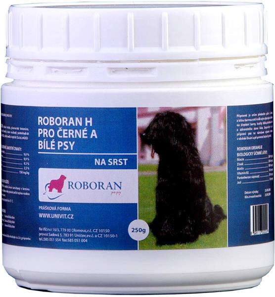 Roboran H Pro Psy Černé a Bílé 200 g