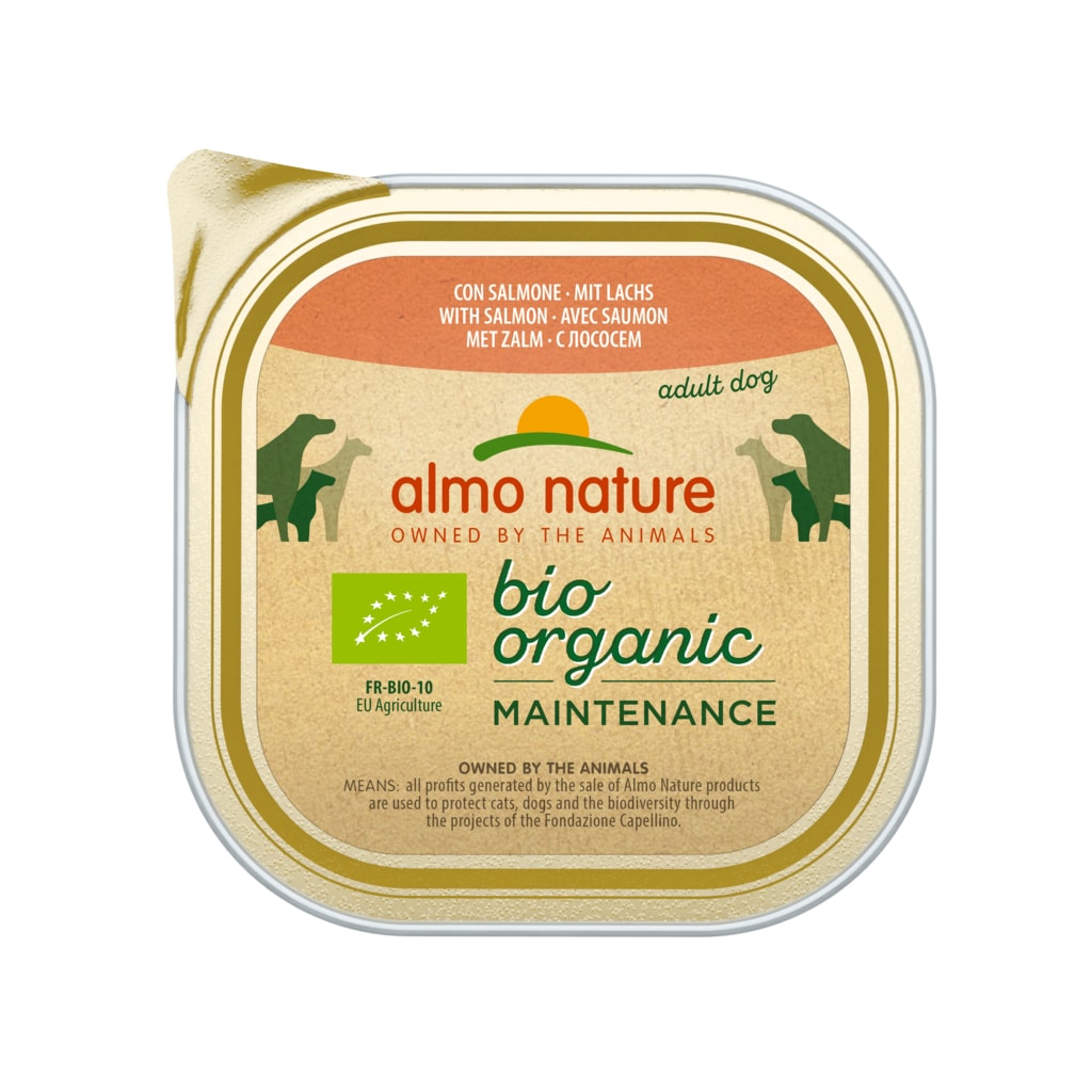 Almo Nature Daily Menu Bio WET DOG - s lososem 100 g