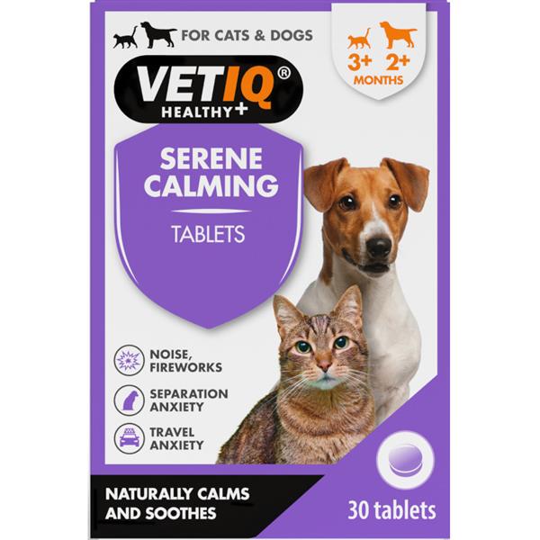 VETIQ Serene-um pro psy a kočky 30 tablet