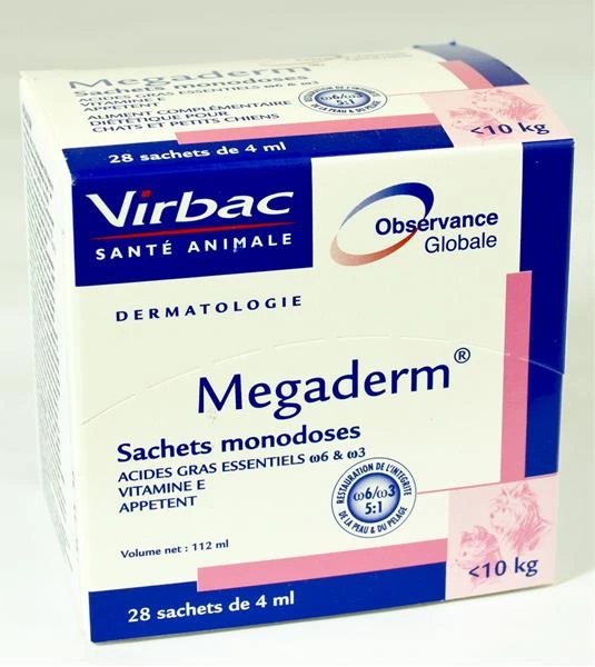 Virbac Megaderm a.u.v. 28x4 ml