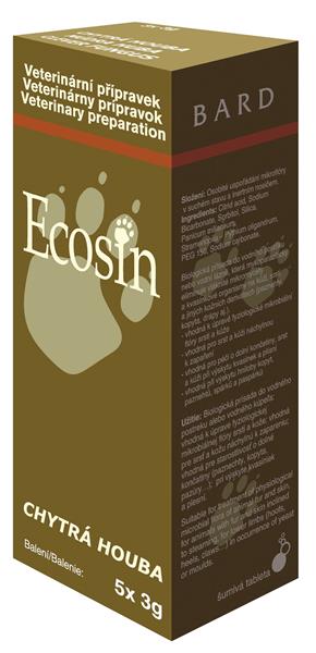 Ecosin chytrá houba pro zvířata 5x3g