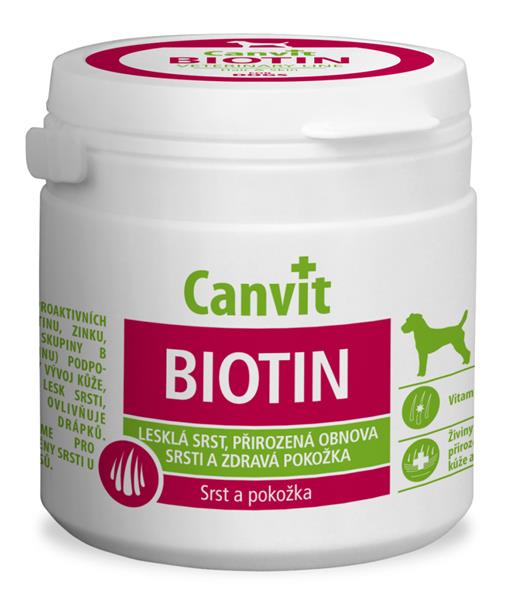 Canvit Biotin pro psy new 100 g 